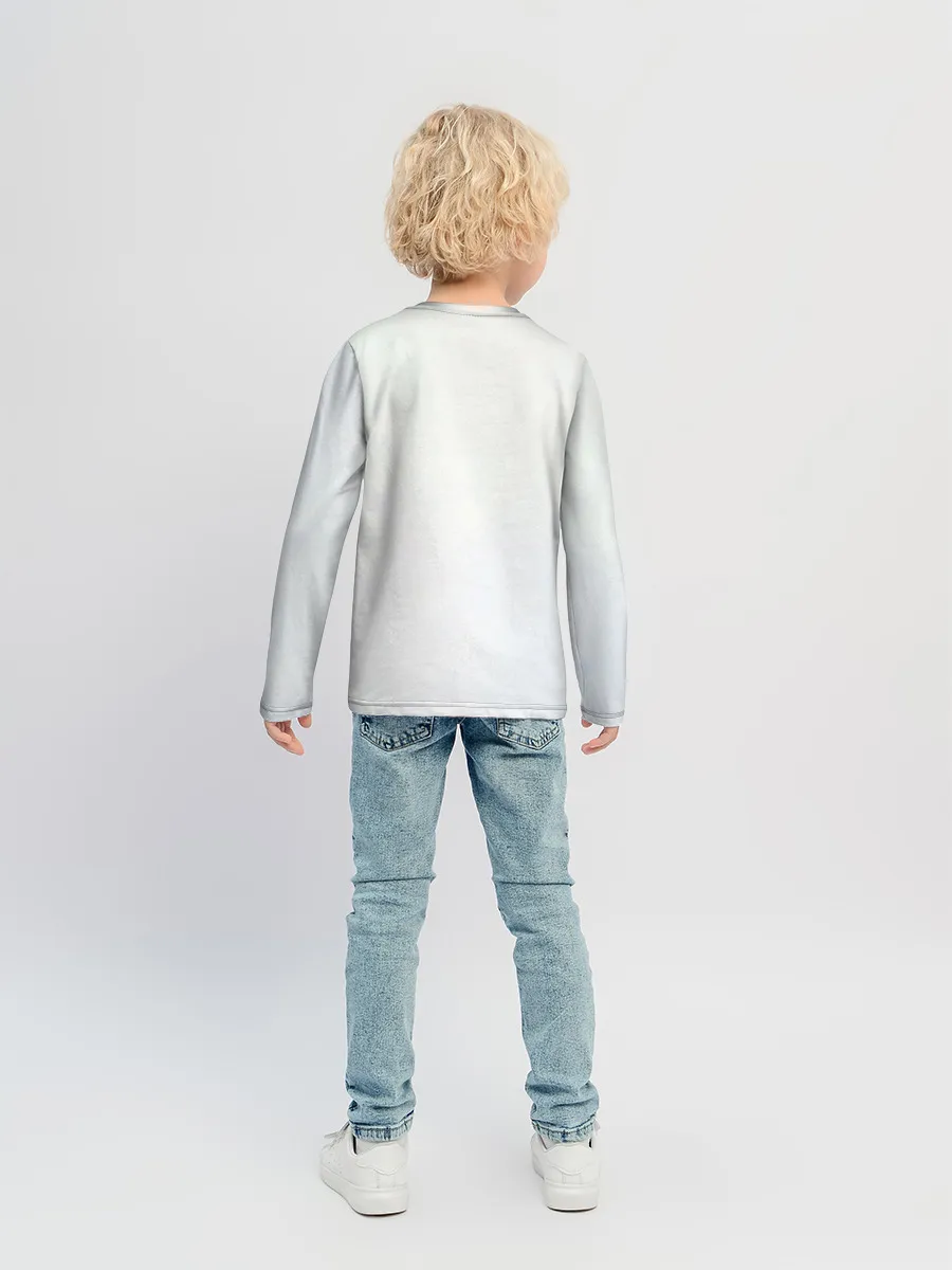 Детский лонгслив / De Lorean Outatime