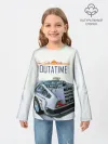 Детский лонгслив / De Lorean Outatime