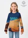 Детский лонгслив / NASA on Mars