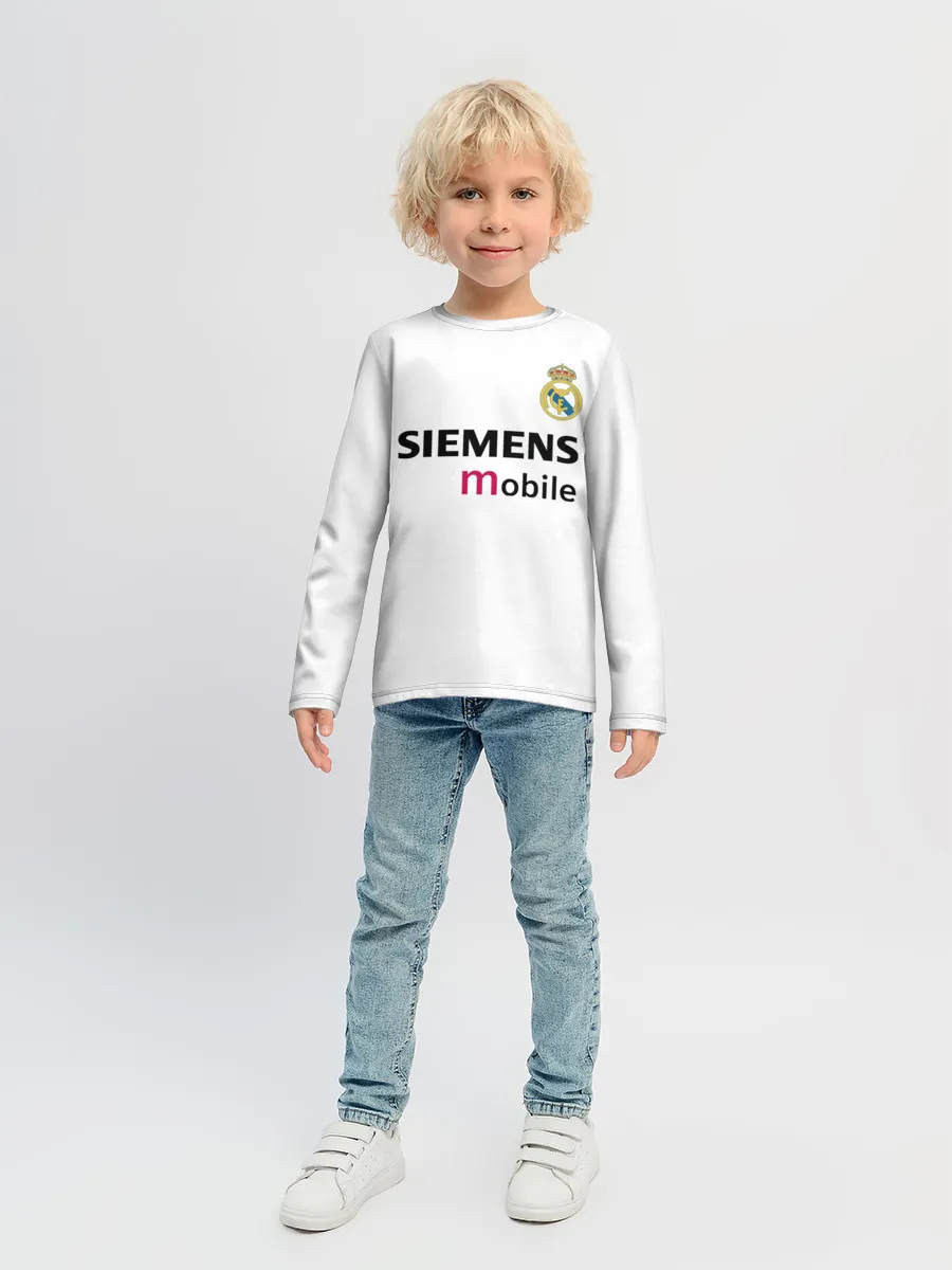 Детский лонгслив / Бекхэм Реал Ретро
