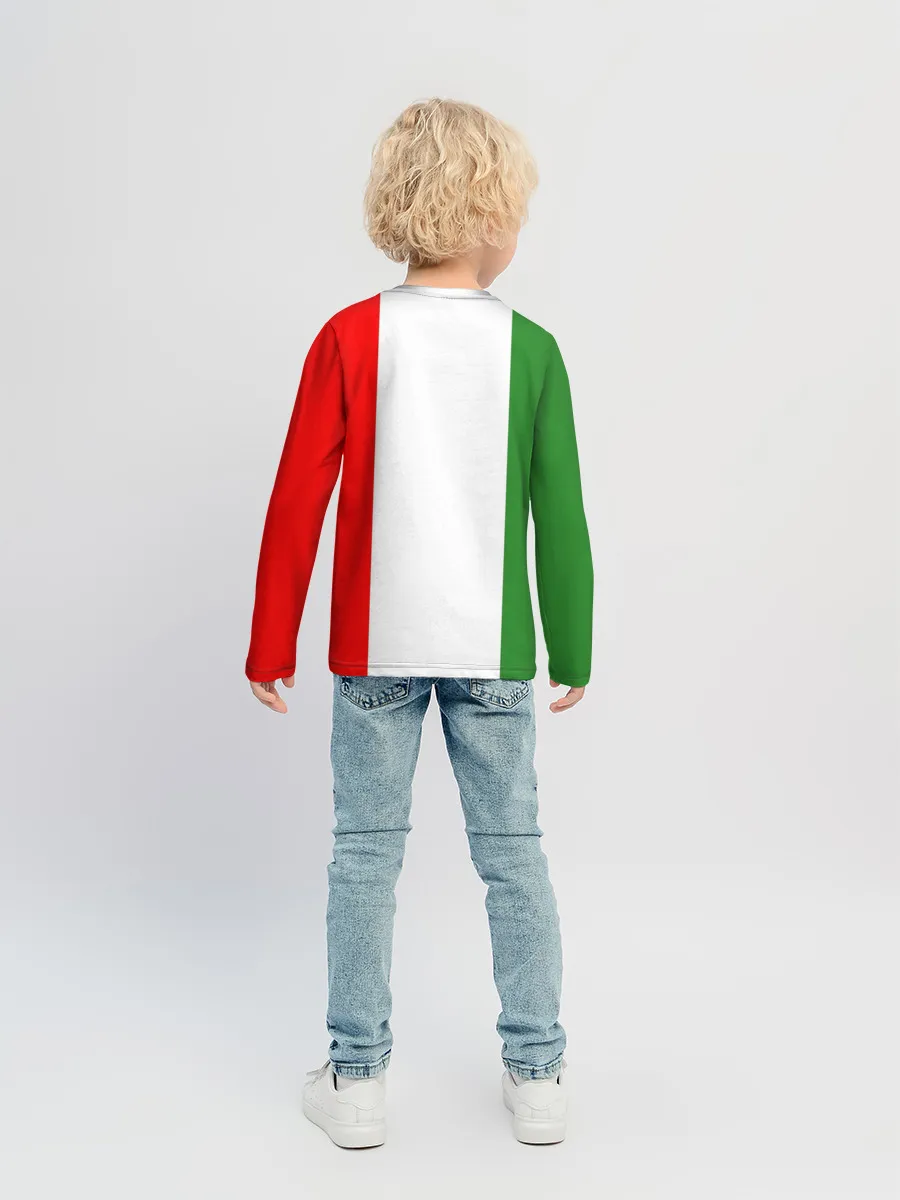 Детский лонгслив / Ronaldo Juventus Italy