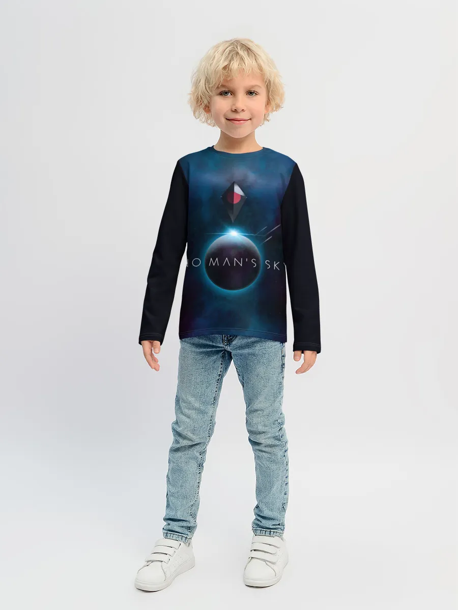 Детский лонгслив / No Man’s Sky
