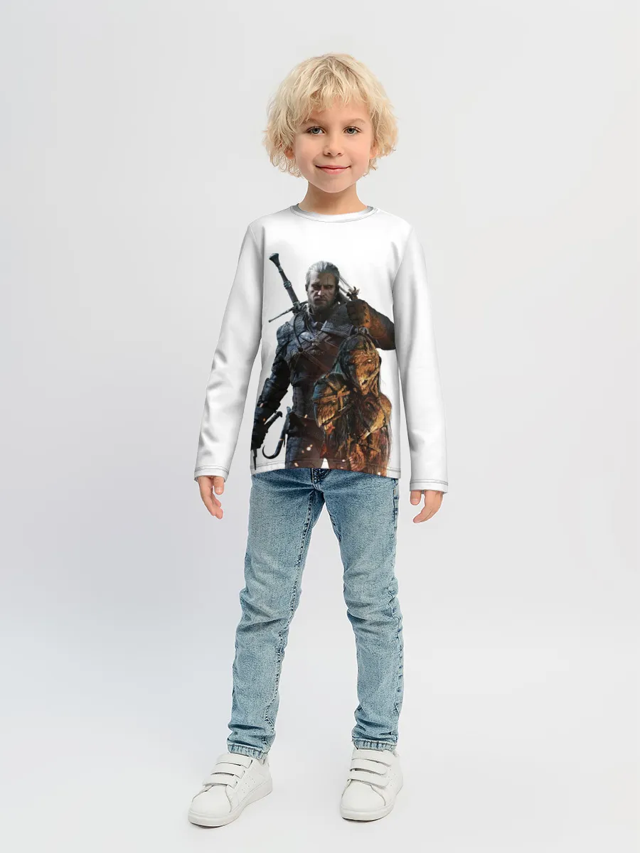 Детский лонгслив / The Witcher