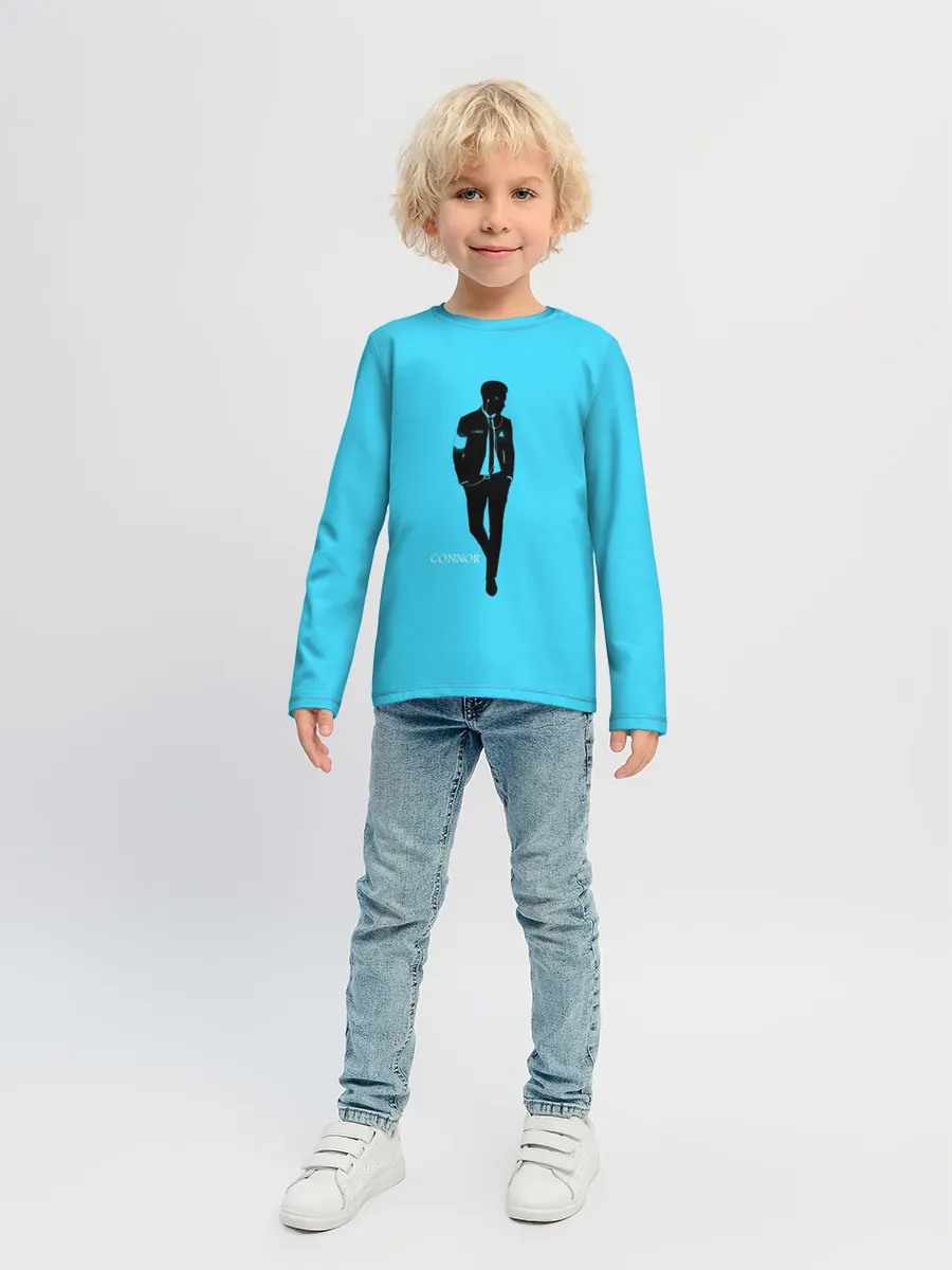 Детский лонгслив / Connor. Detroit: Become Human