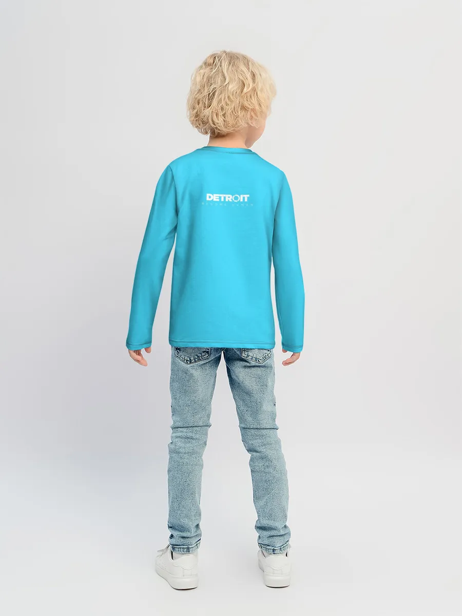 Детский лонгслив / Connor. Detroit: Become Human