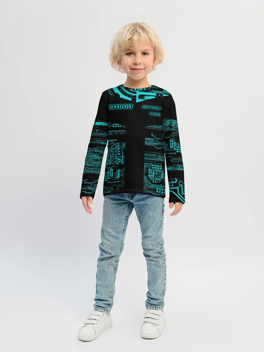 Детский лонгслив / Detroit become human