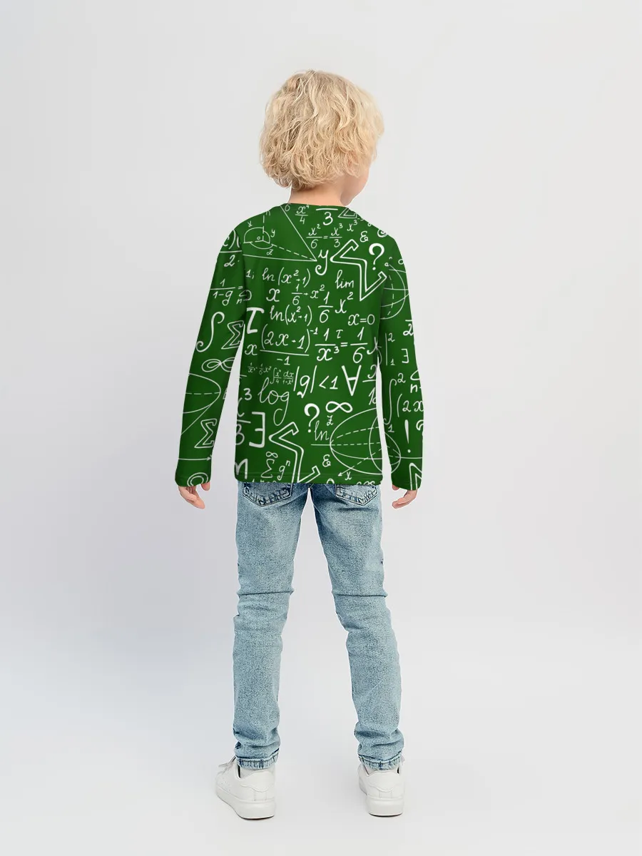 Детский лонгслив / ФОРМУЛЫ ФИЗИКА