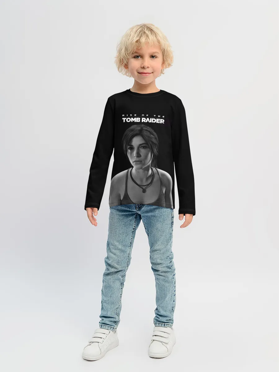Детский лонгслив / Rise if The Tomb Raider