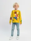 Детский лонгслив / Супер Марио