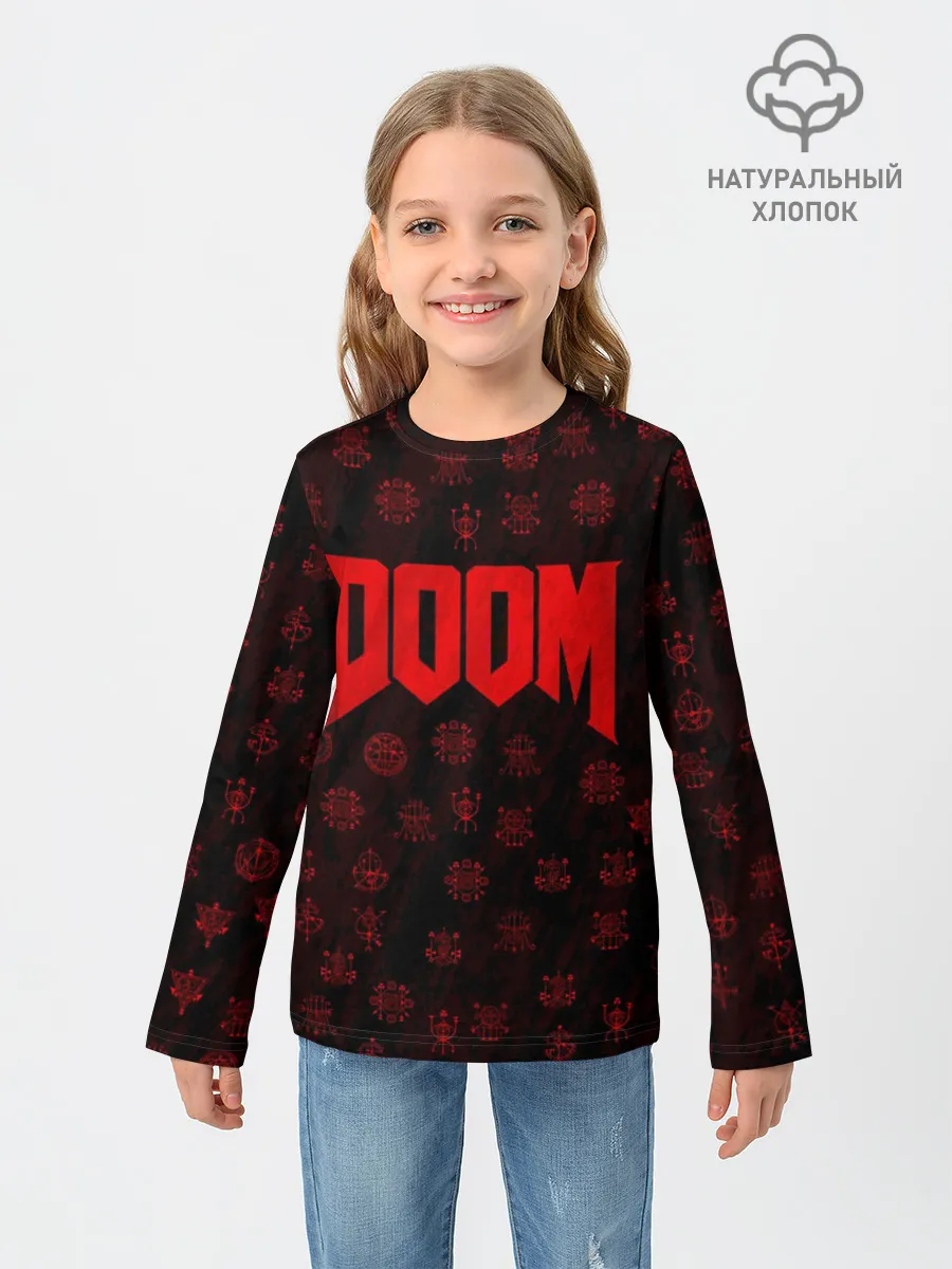Детский лонгслив / DOOM | ДУМ
