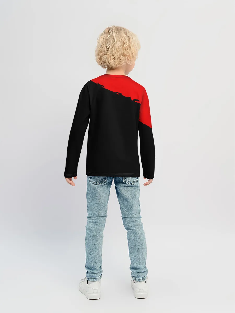 Детский лонгслив / Floss like a boss