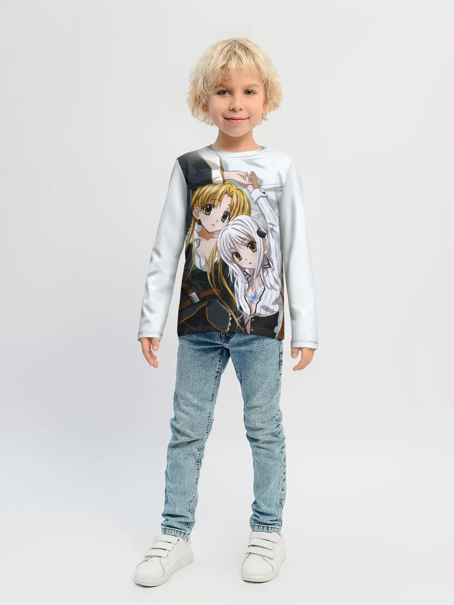 Детский лонгслив / High School