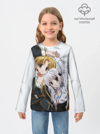 Детский лонгслив / High School