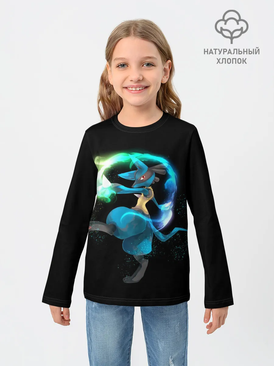 Детский лонгслив / Pokemon art