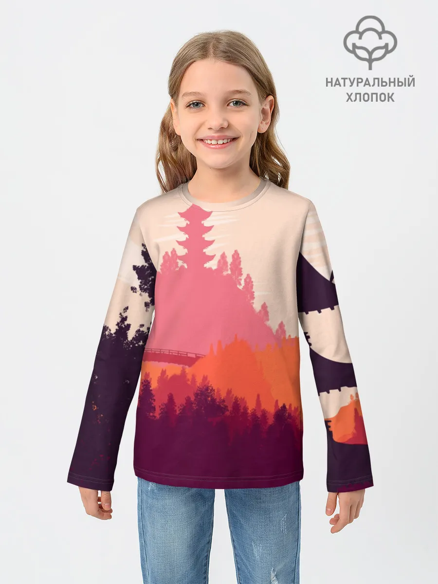 Детский лонгслив / Firewatch