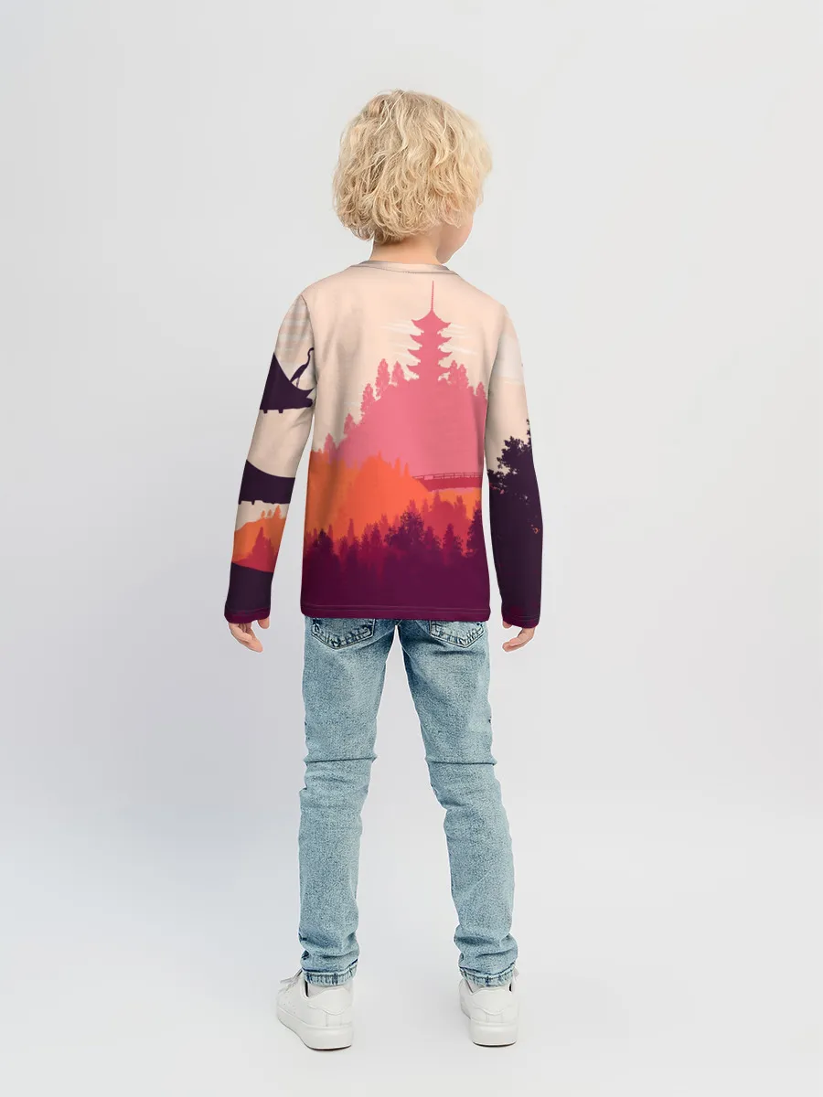 Детский лонгслив / Firewatch