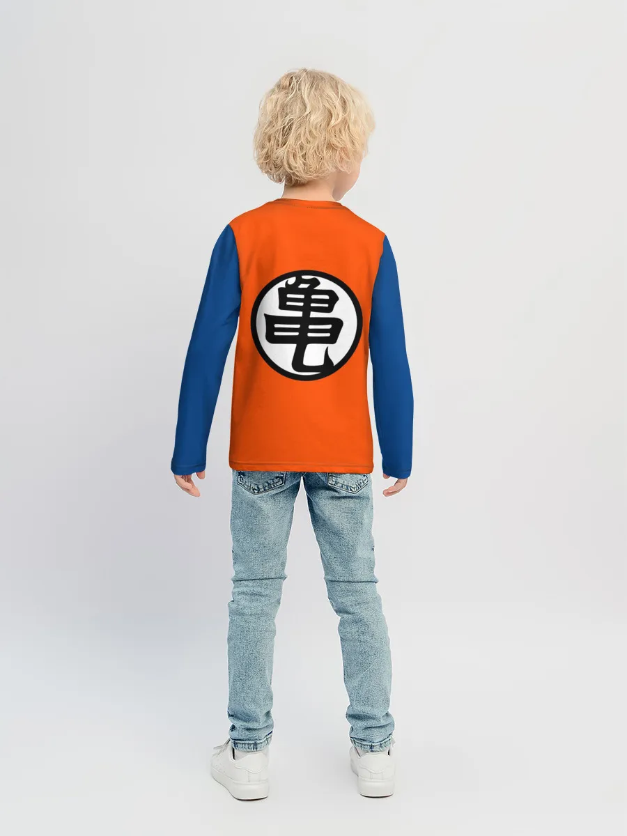 Детский лонгслив / KAME SENIN KANJI