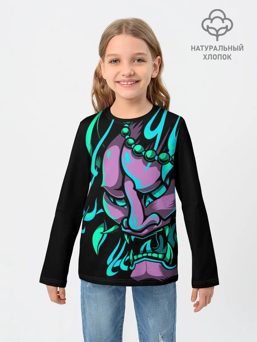 Детский лонгслив / Демон Они