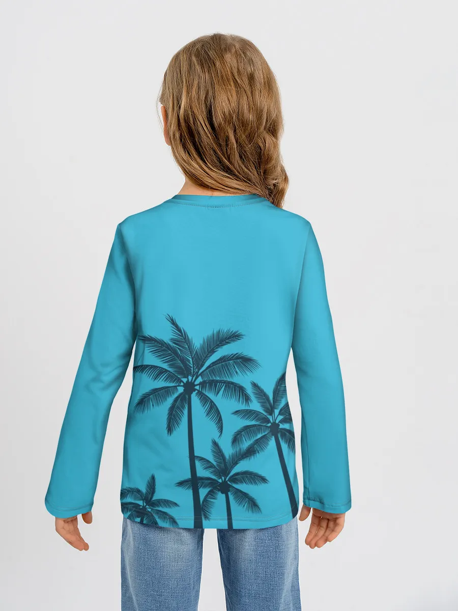 Детский лонгслив / Good vibes only