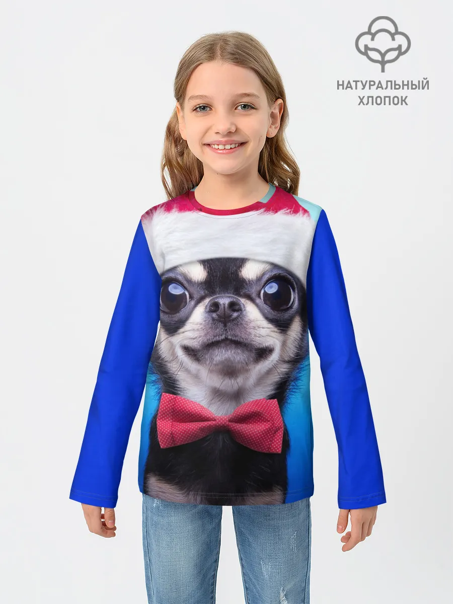 Детский лонгслив / рождество