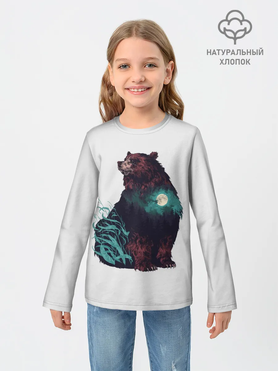 Детский лонгслив / Дух природы