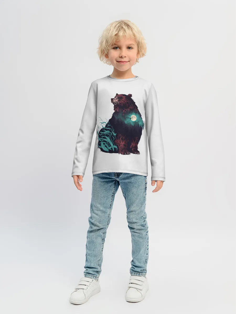 Детский лонгслив / Дух природы
