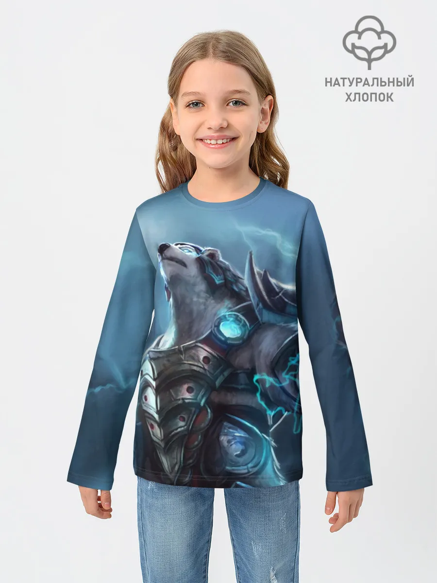 Детский лонгслив / Северный король