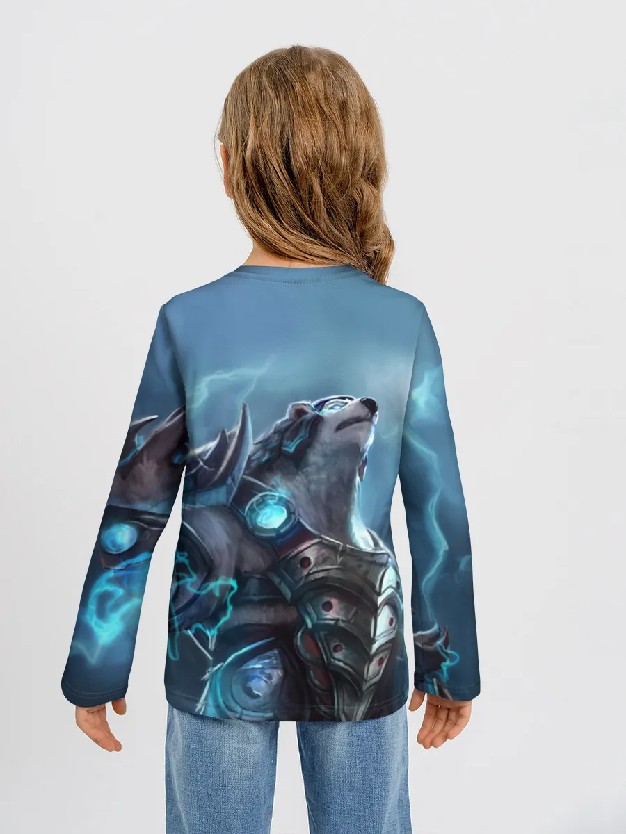 Детский лонгслив / Северный король