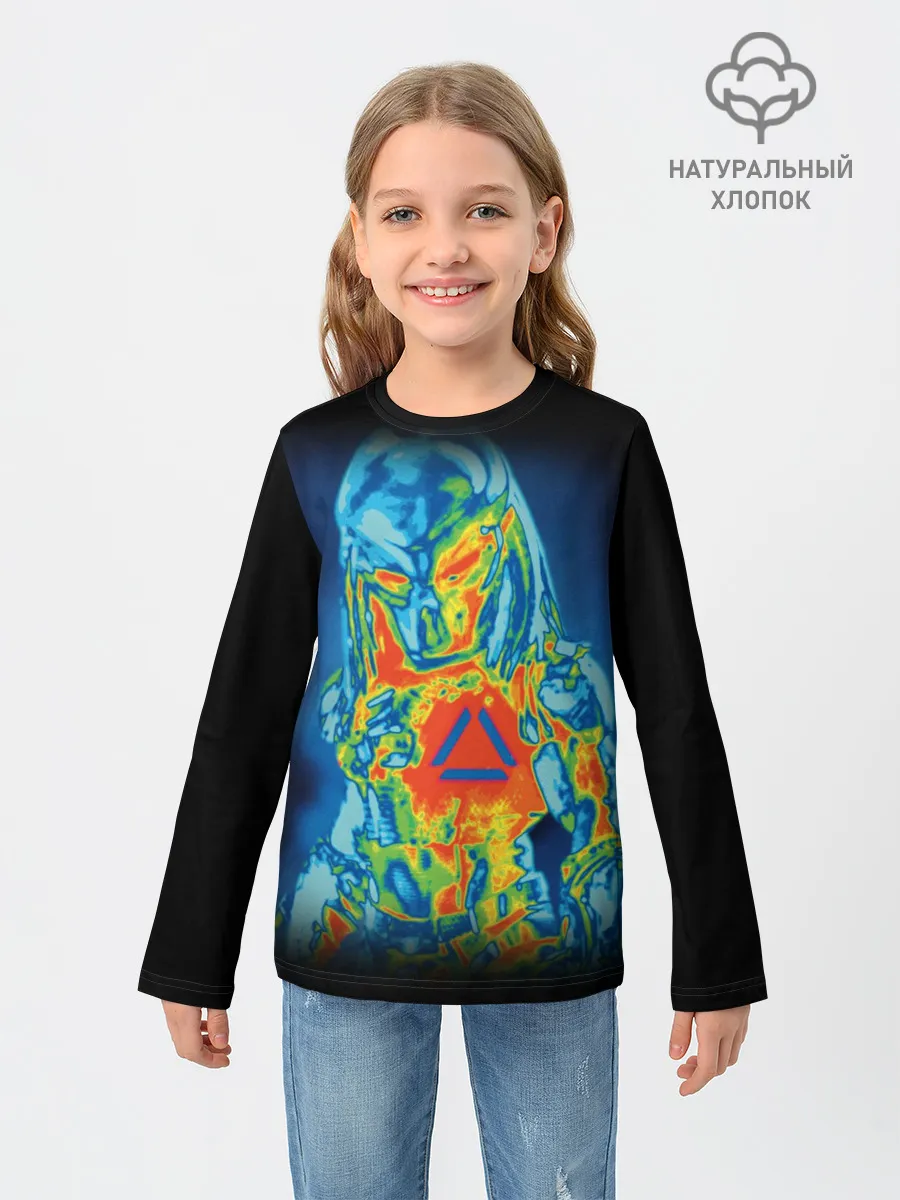 Детский лонгслив / PREDATOR | ХИЩНИК