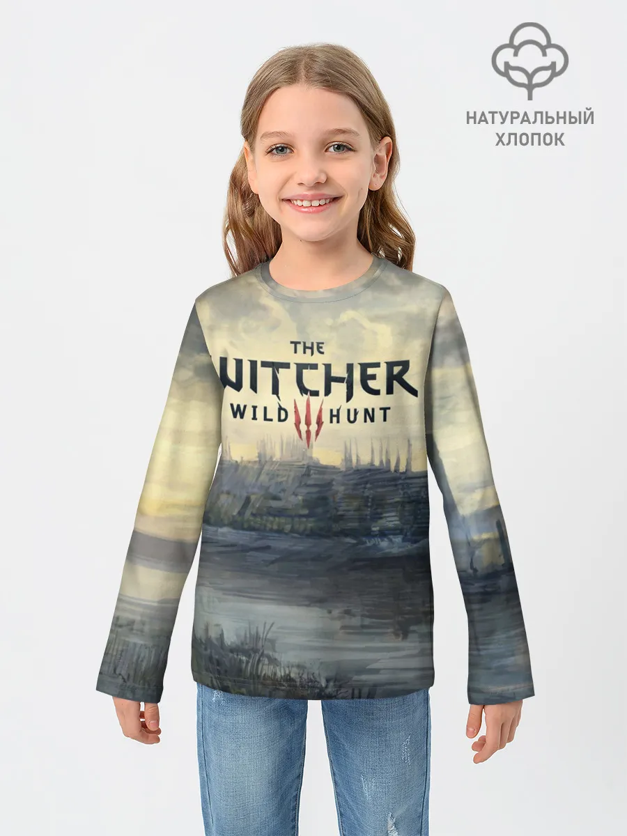 Детский лонгслив / The Witcher 3: Wild Hunt