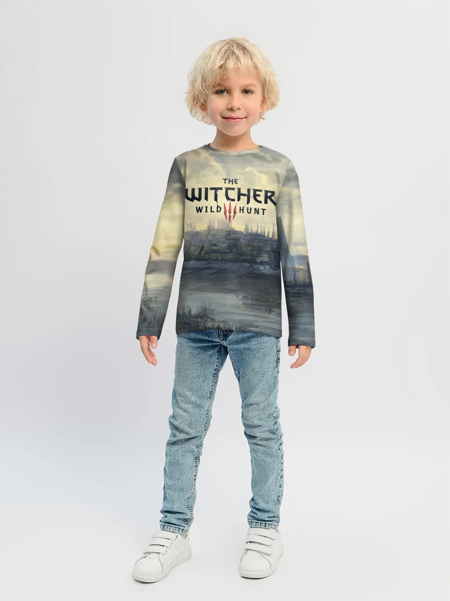 Детский лонгслив / The Witcher 3: Wild Hunt