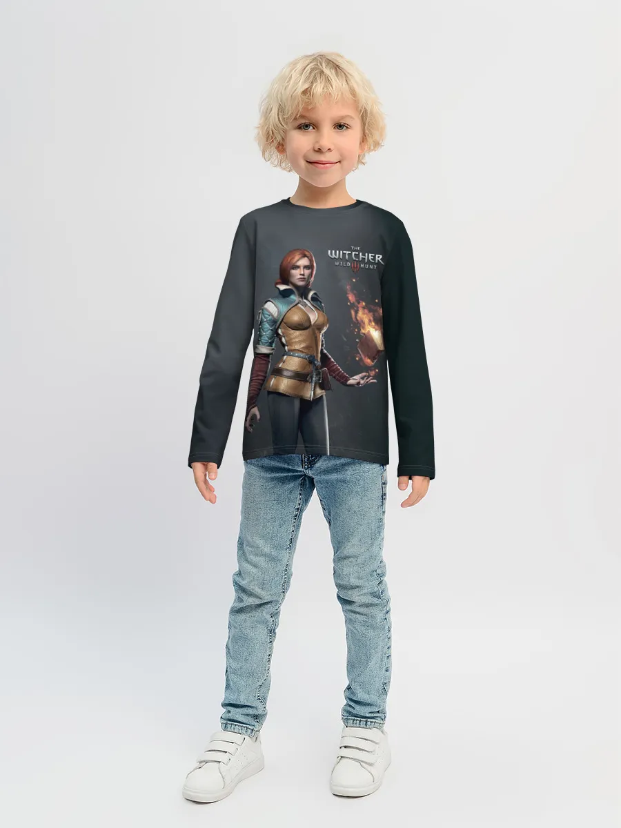 Детский лонгслив / The Witcher 3