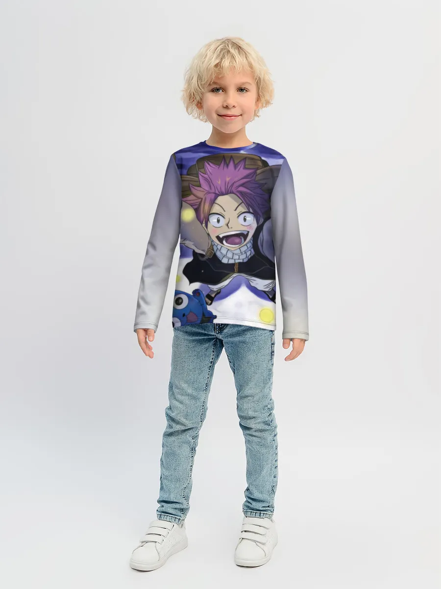 Детский лонгслив / Нацу