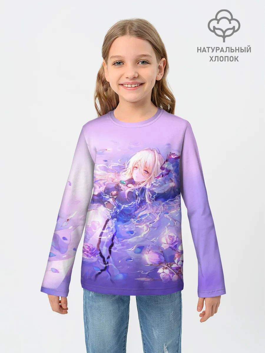Детский лонгслив / Violet Evergarden