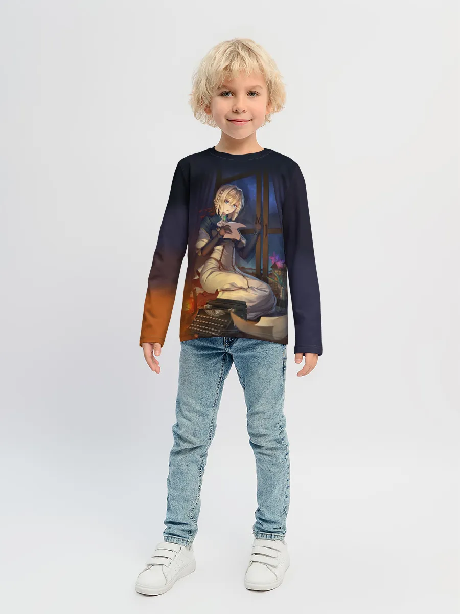 Детский лонгслив / Violet Evergarden