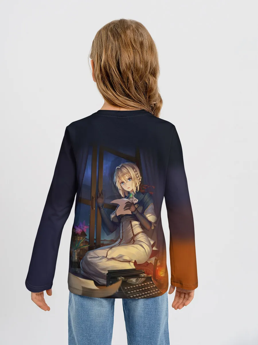 Детский лонгслив / Violet Evergarden