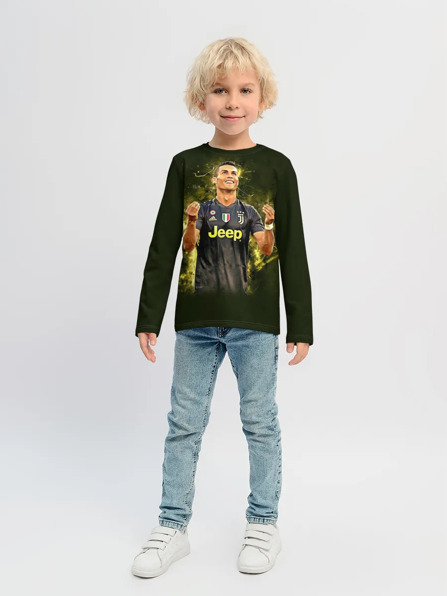 Детский лонгслив / RONALDO JUVE SPORT
