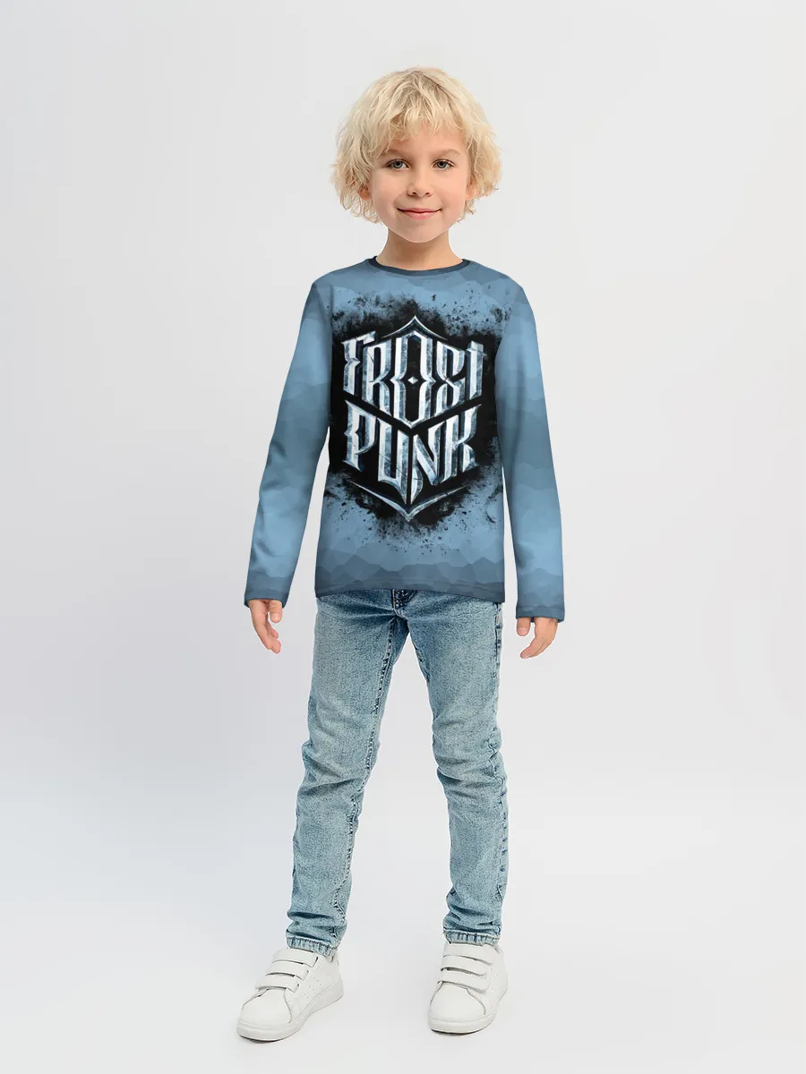 Детский лонгслив / Frostpunk Logo