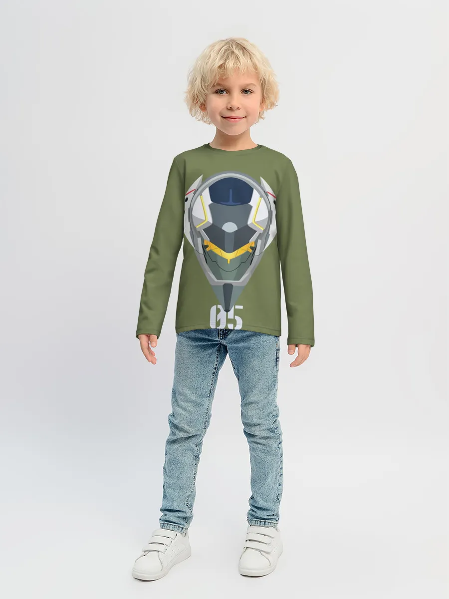 Детский лонгслив / Евангелион