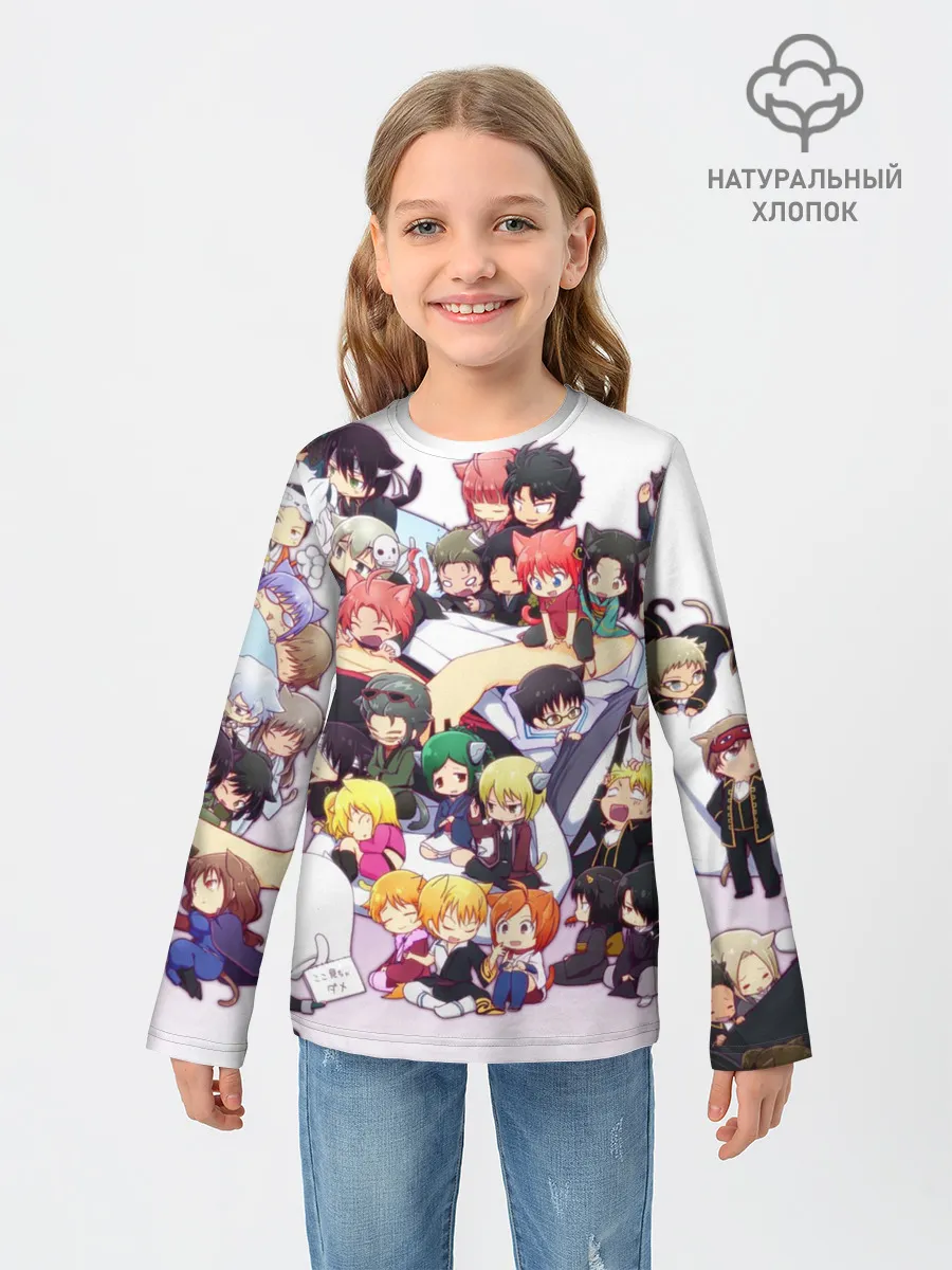 Детский лонгслив / Full Gintama