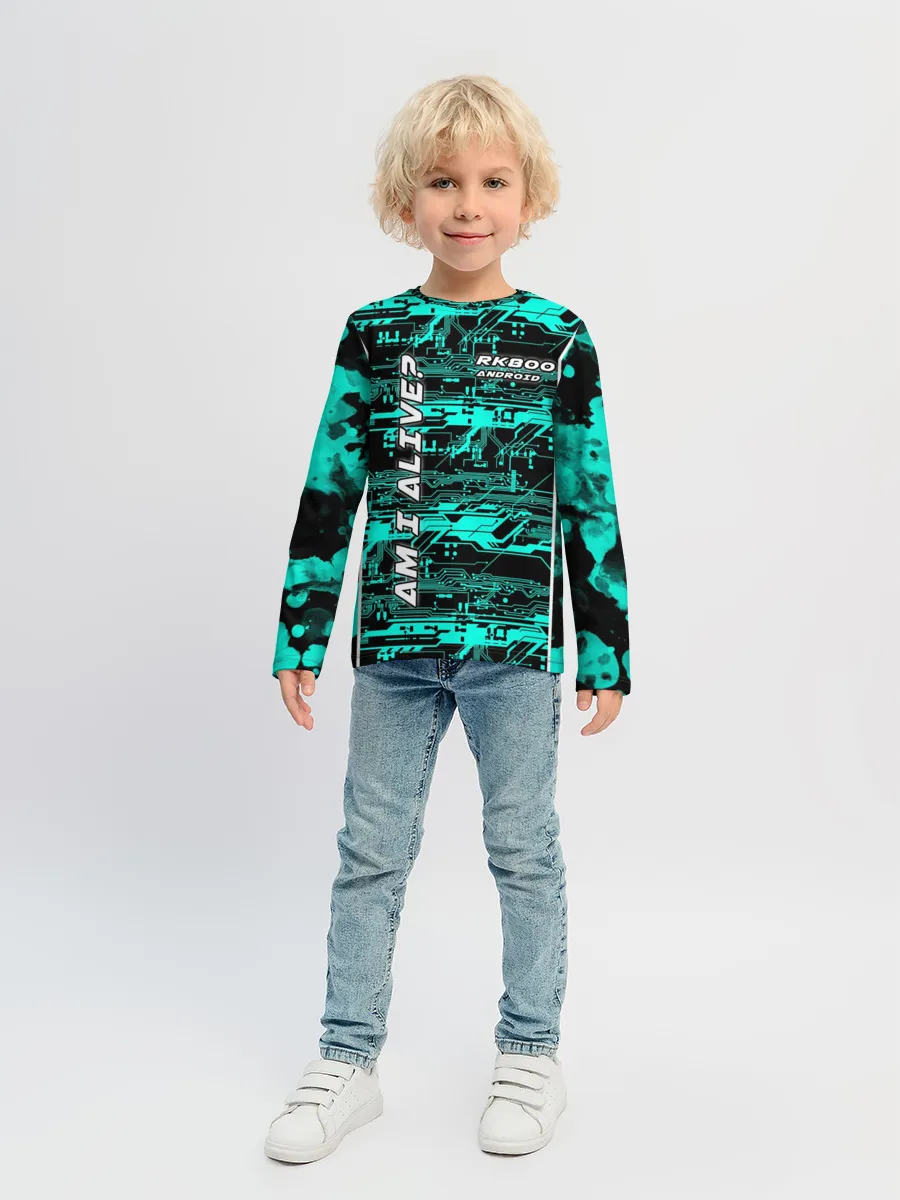 Детский лонгслив / Detroit: AM I ALIVE?