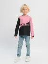 Детский лонгслив / Black Pink