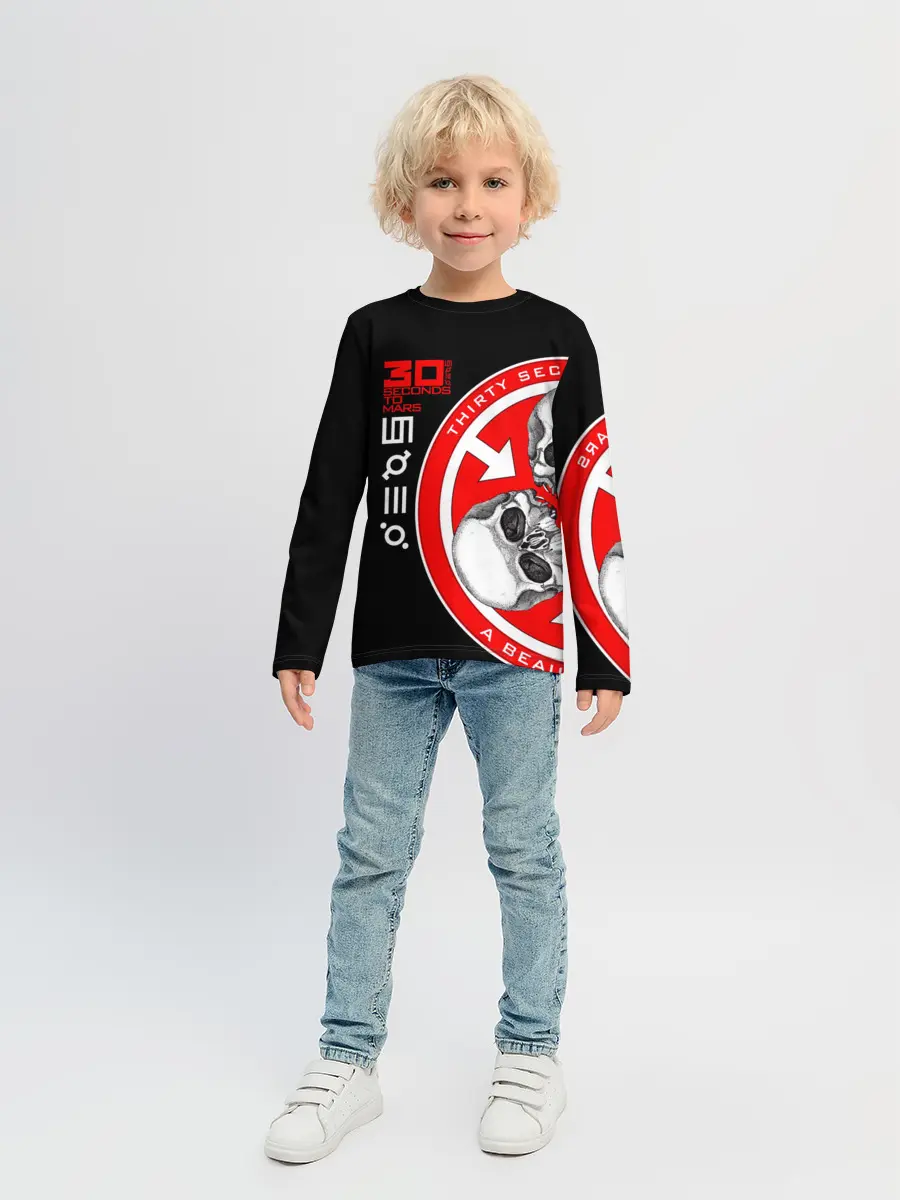 Детский лонгслив / 30 Seconds to Mars
