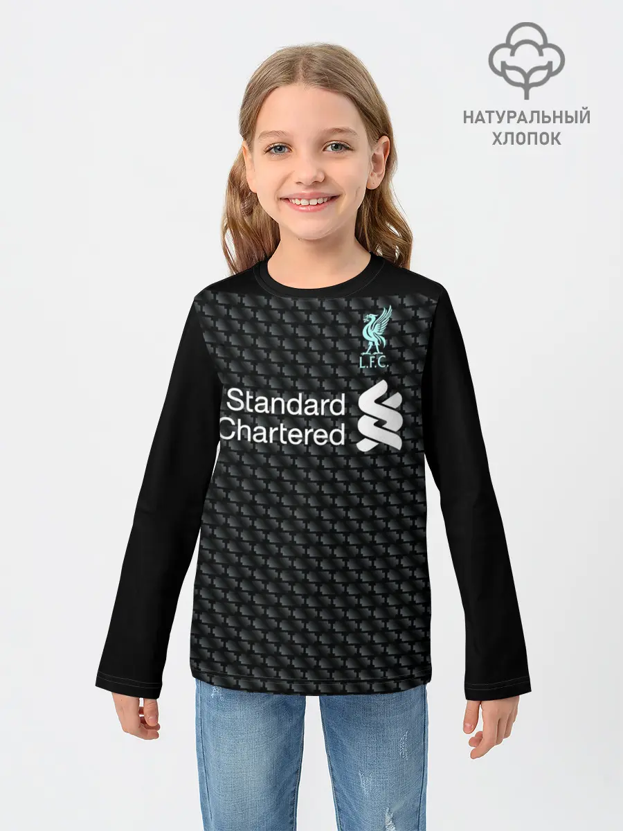 Детский лонгслив / Liverpool third 19-20