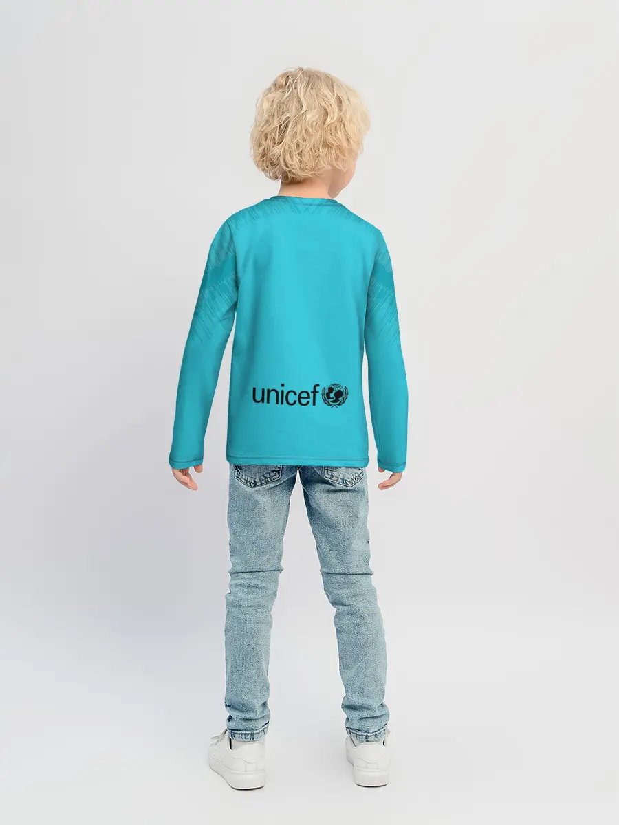 Детский лонгслив / Barcelona Gk 19-20