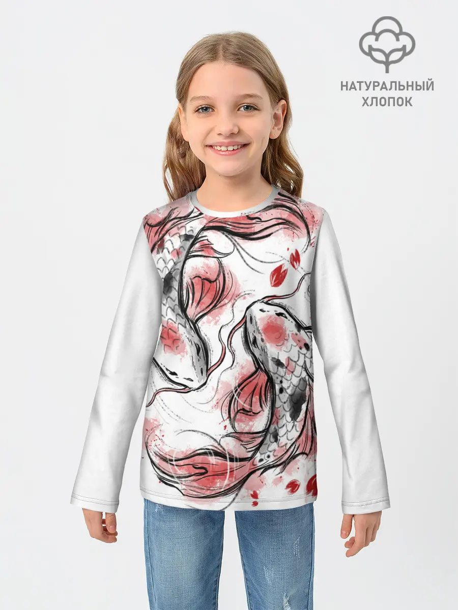 Детский лонгслив / Japan dream