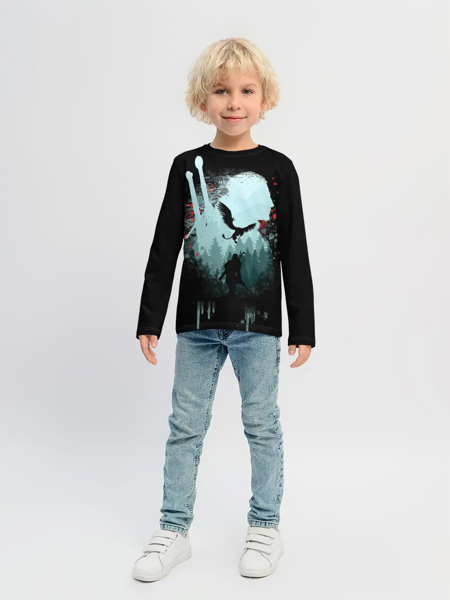 Детский лонгслив / Ведьмак 3: Дикая Охота