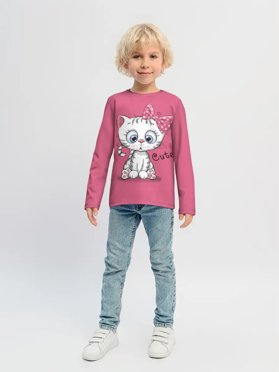 Детский лонгслив / Cute
