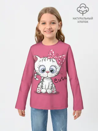 Детский лонгслив / Cute