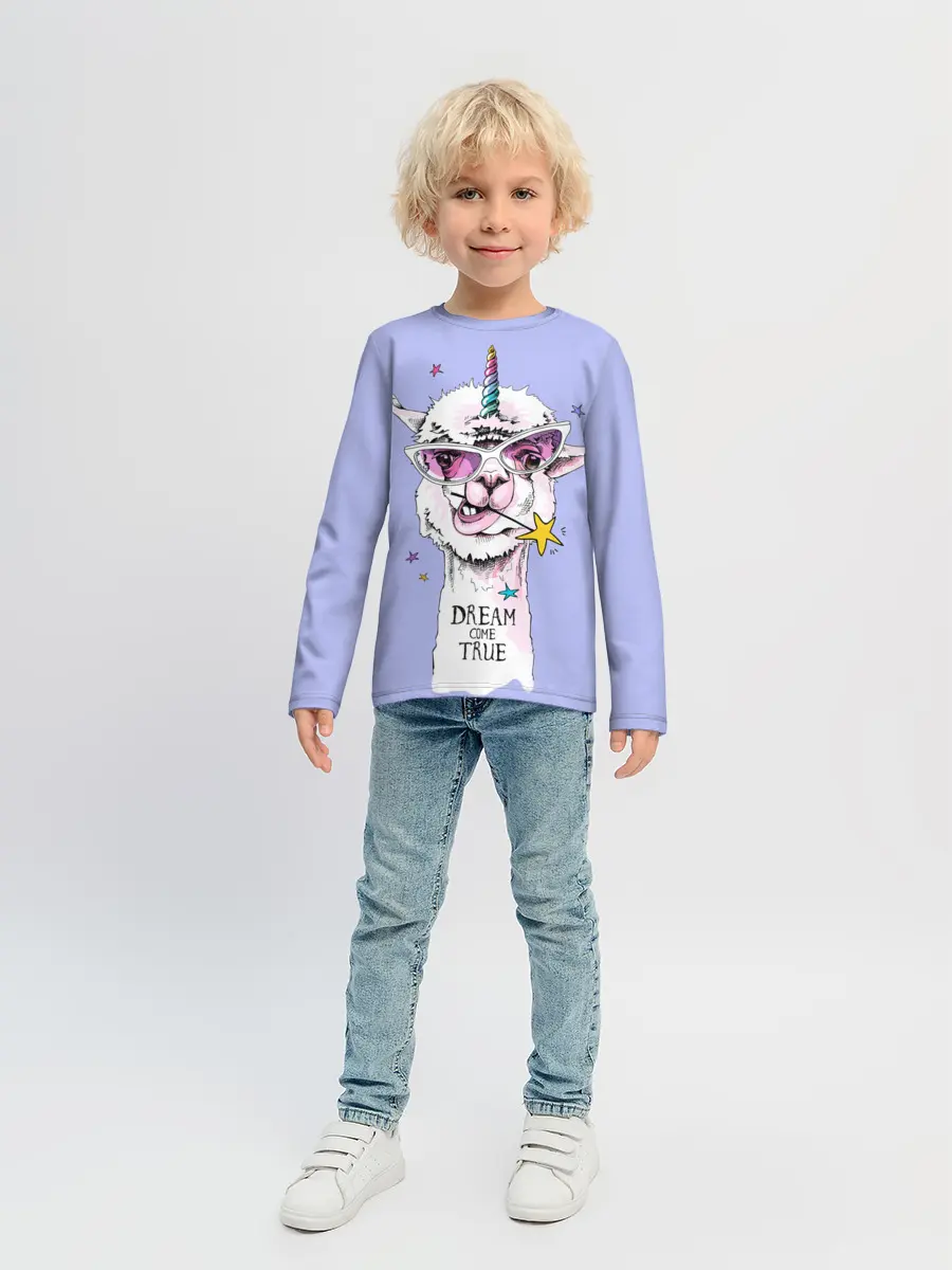 Детский лонгслив / Dream come true